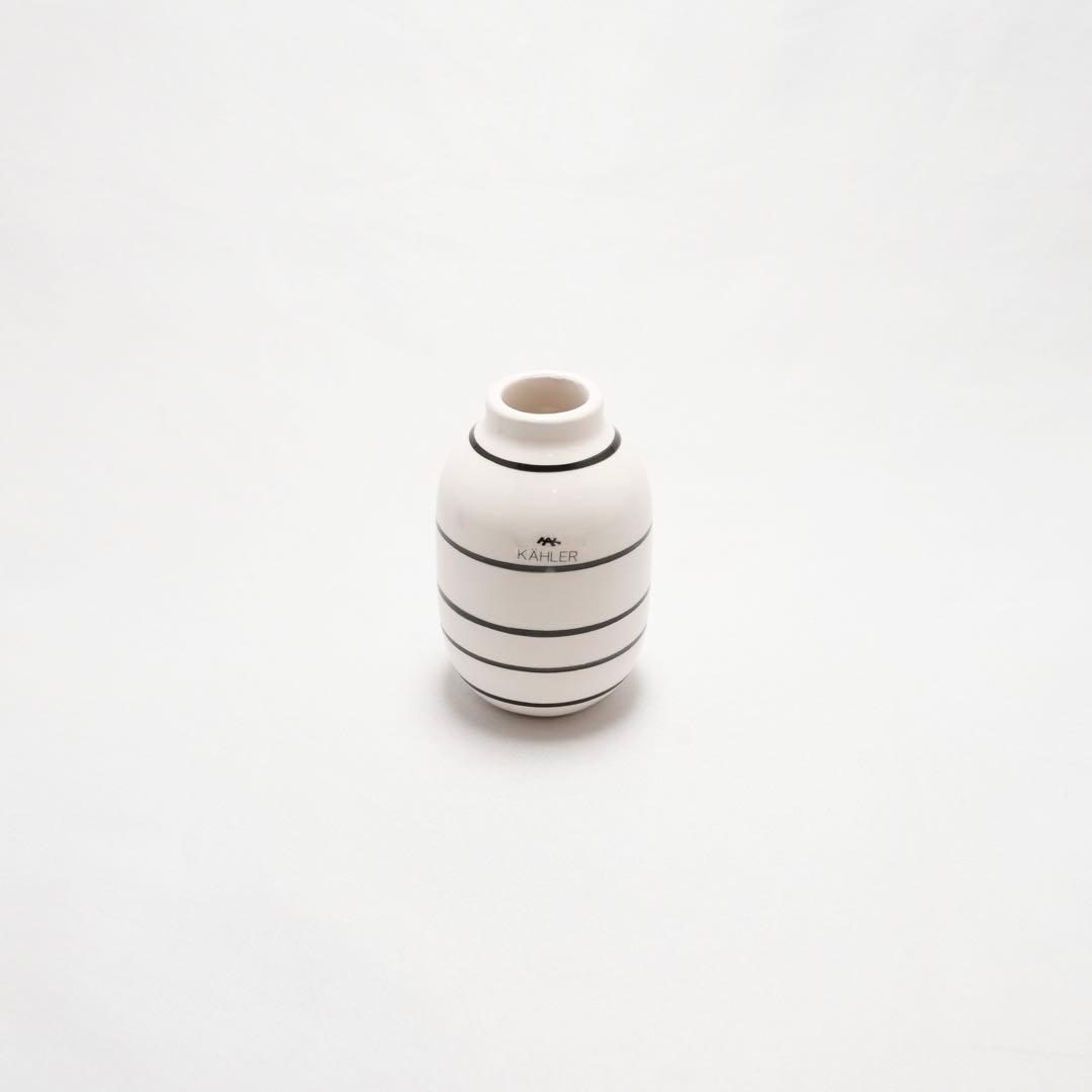 Kähler Omaggio フラワーミニベース3個セット