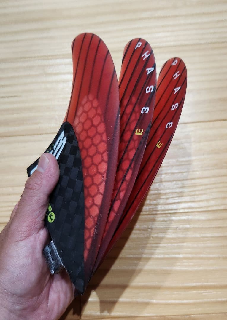 新品・未使用！キネティックレーシング　フェーズ3　FCS FCS2 　フィン