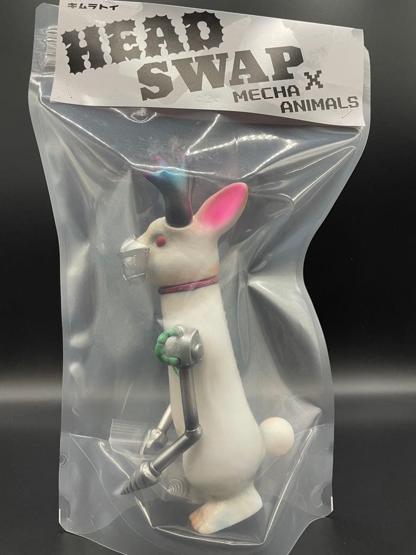 【レア】HEAD SWAP MECHA×ANIMALS ソフビ 怪獣　ワンフェス