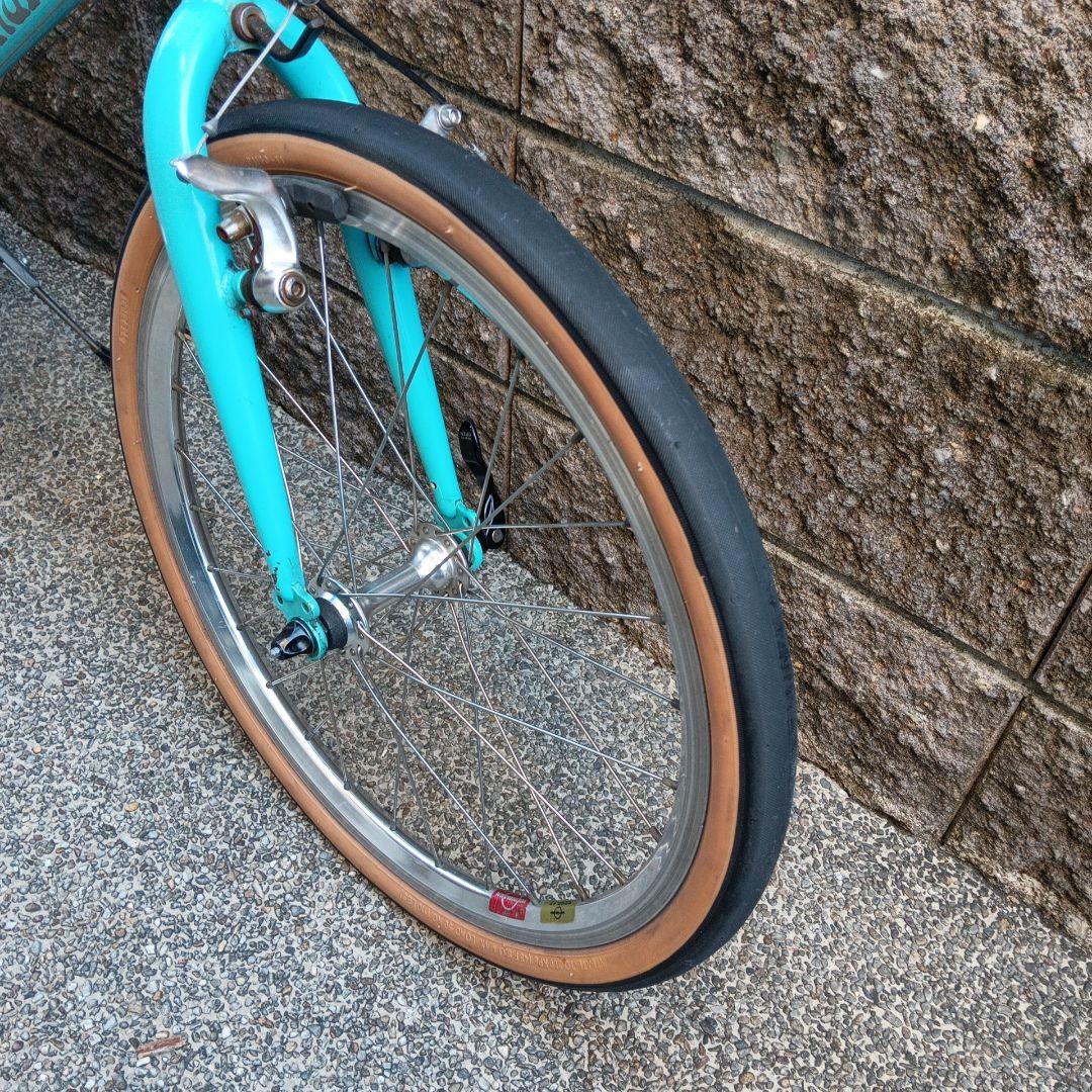 ターコイズ 小径自転車