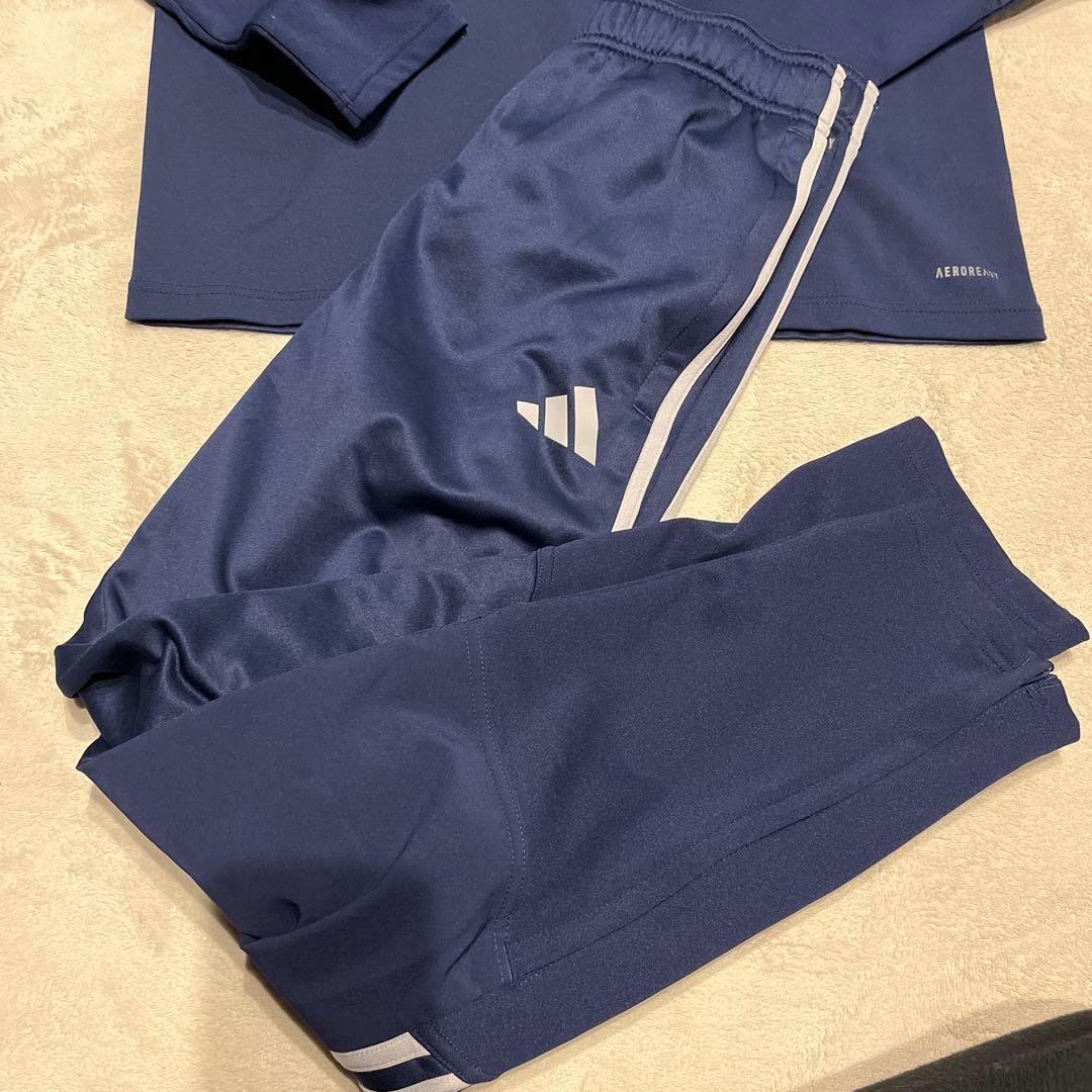 adidas トレーニングウェアセット ネイビー