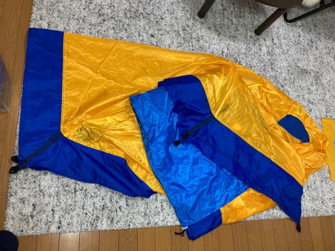 アライテント エアライズ1/ゴアライズ1用外張 イエロー
