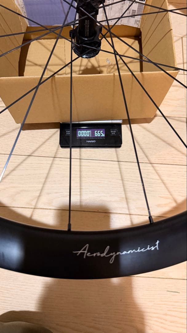 HUNT Aerodynamicist 44 ステンレススポークおまけ付き