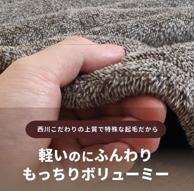 ジャイアン様　霜降り毛布 ニューマイヤー シングル　Grey二枚組