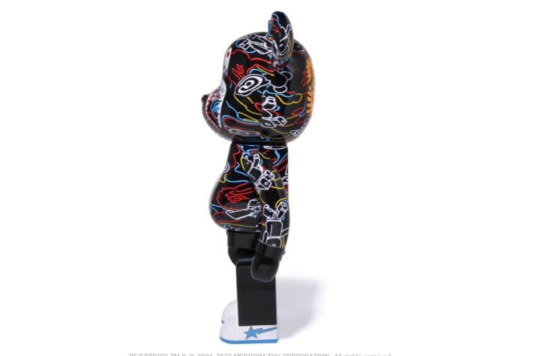 ベアブリック 1000%　LINE CAMO SHARK　BAPE