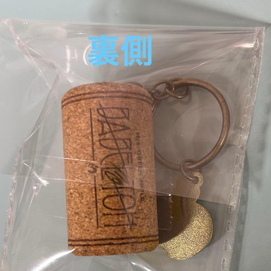 ミセスグリーンアップル　メメル　コルクキーチェーン　ステッカー　希少　金テープ