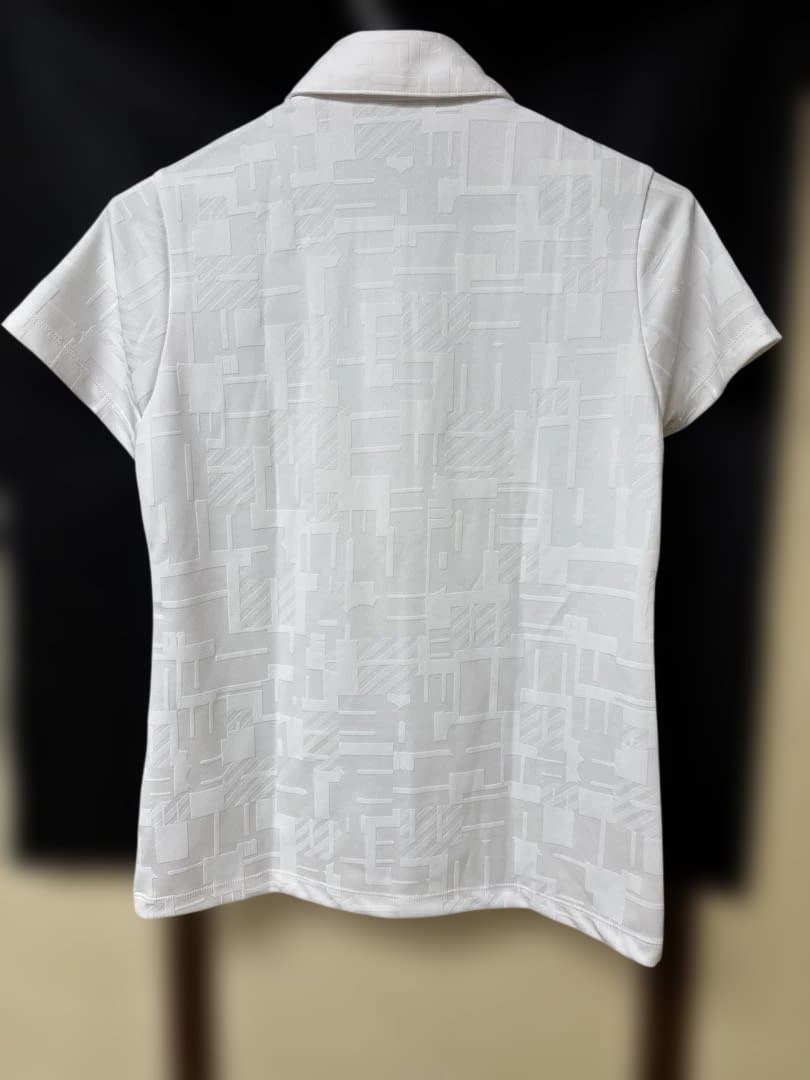 musingswear ホワイトポロシャツ