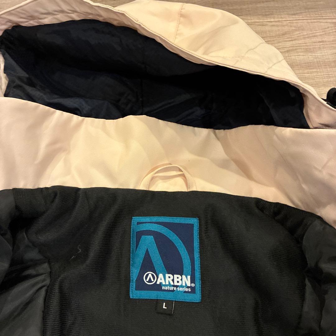 未使用 エアボーン ARBN スキーウェア スノボードウェア 上下セット L
