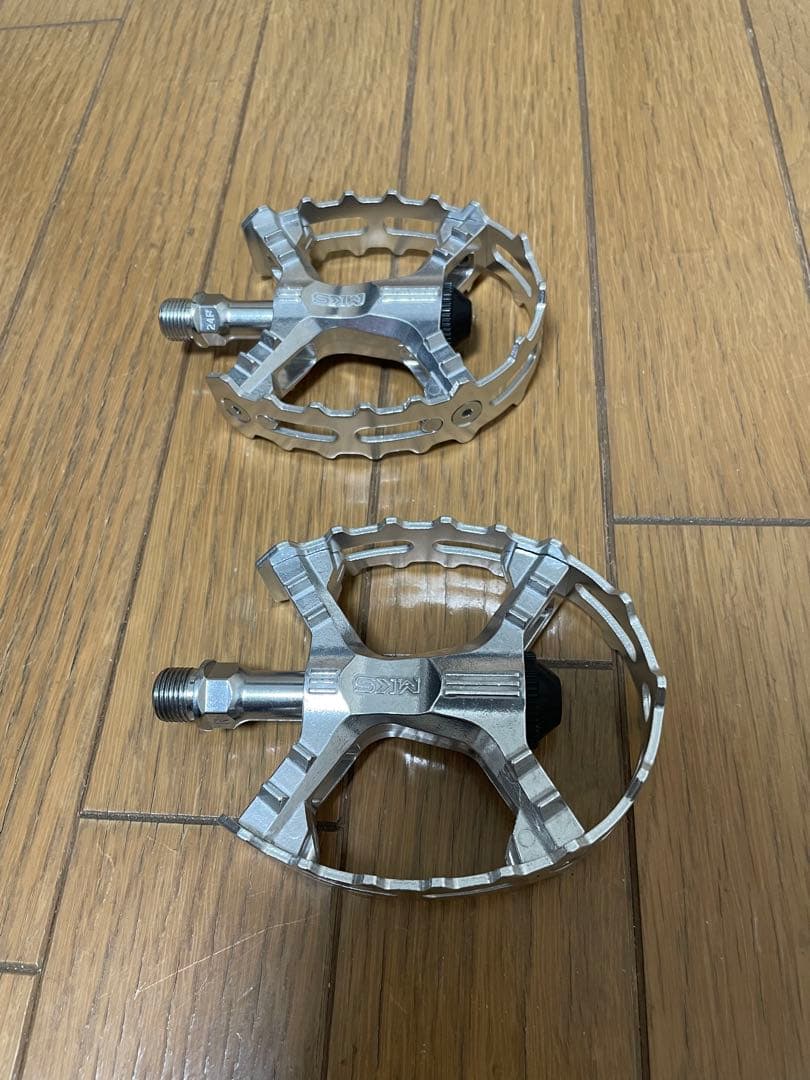 パーツ MKS XC-III bear trap pedal (silver)