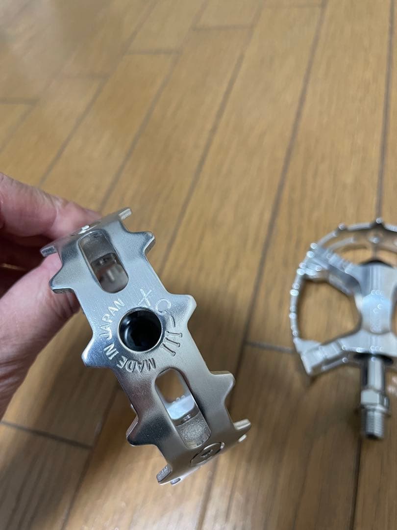 パーツ MKS XC-III bear trap pedal (silver)