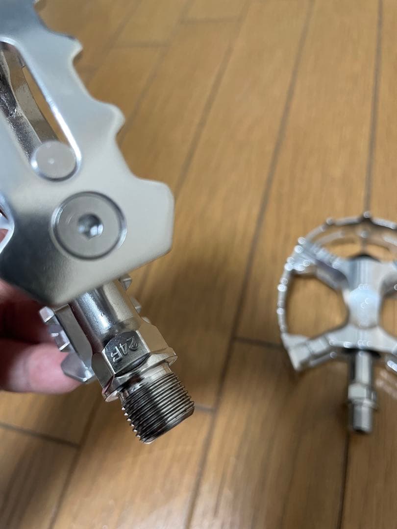 パーツ MKS XC-III bear trap pedal (silver)