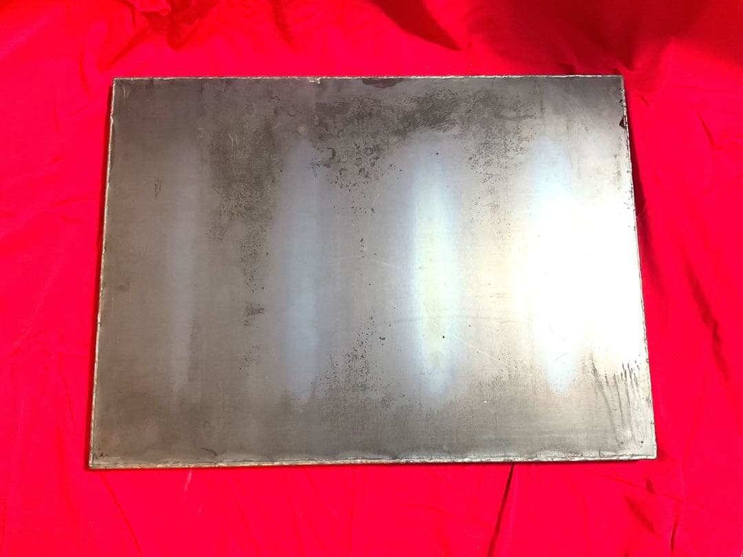 美品♪ほぼ新品♪鉄板焼 グリドル 4辺フチ付き　送料無料 LPガス