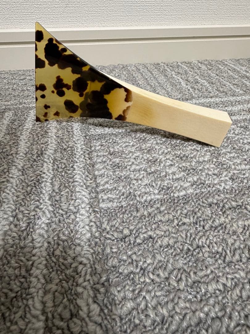 津軽三味線鼈甲撥/最高級品手元/高山製 バチ 鼈甲 べっ甲 天然素材 本鼈甲