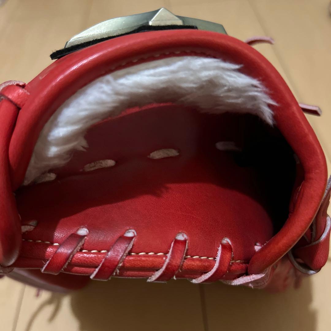 ミズノ　グローバルエリート　レッド グローブ