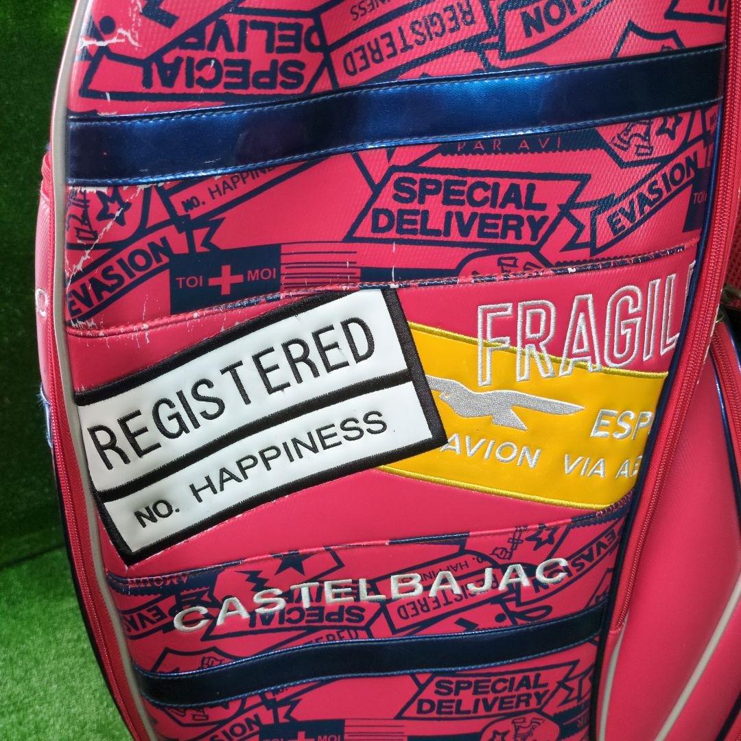 CASTELBAJAC カステルバジャック キャディバッグ 9.0型 フードなし