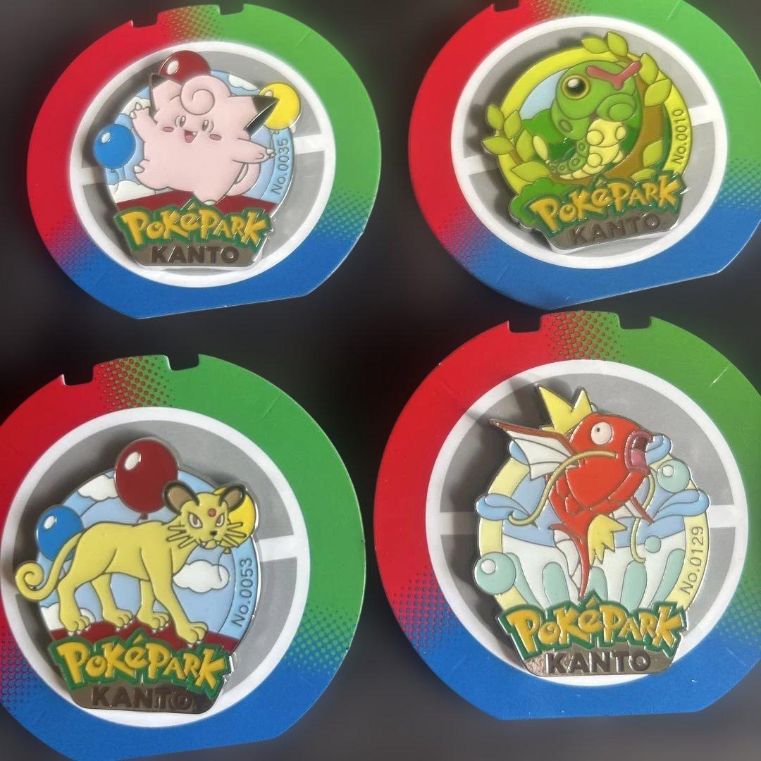 ポケモン　ポケパークカントー限定 ピンバッジ10個