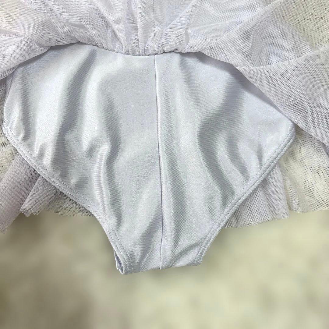 美品　chacott 110cm レオタード　ラベンダー　パープル　薄紫　バレエ
