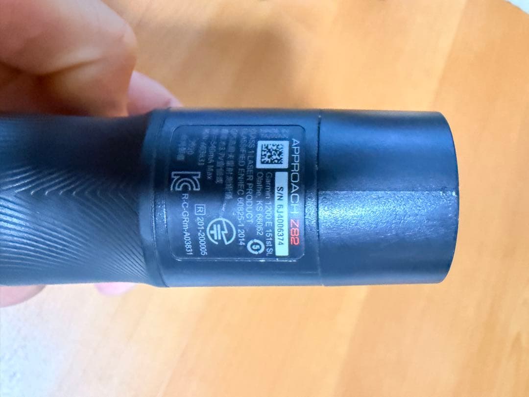 GARMIN Z82 レーザー距離計 ブラック USBケーブル付