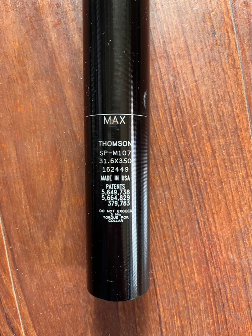 パーツ THOMSON MASTERPIECE SEATPOST