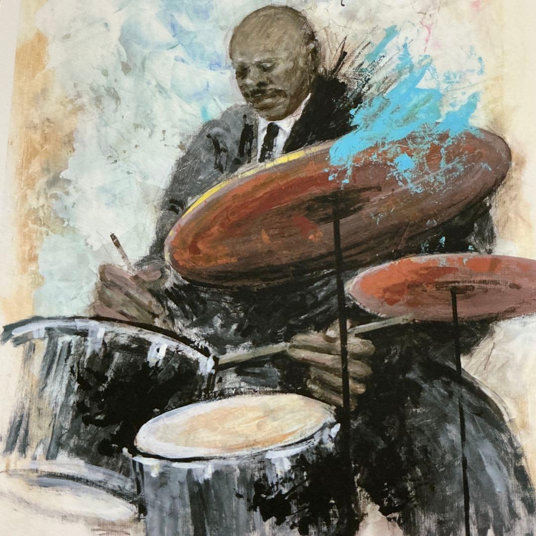 絵画・額縁・版画・津田耕・リズム・JAZZシリーズ・美術品・インテリア・雑貨
