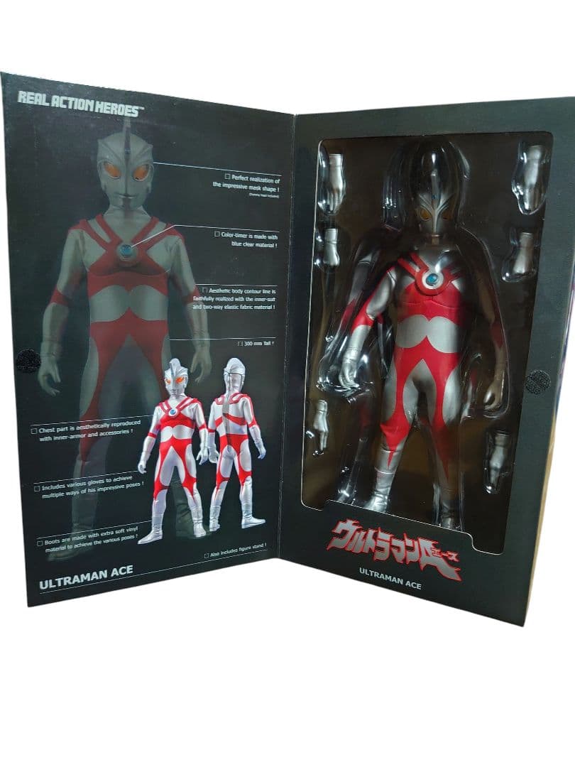 ☆未開封☆リアルアクションヒーローズ　ウルトラマン エース