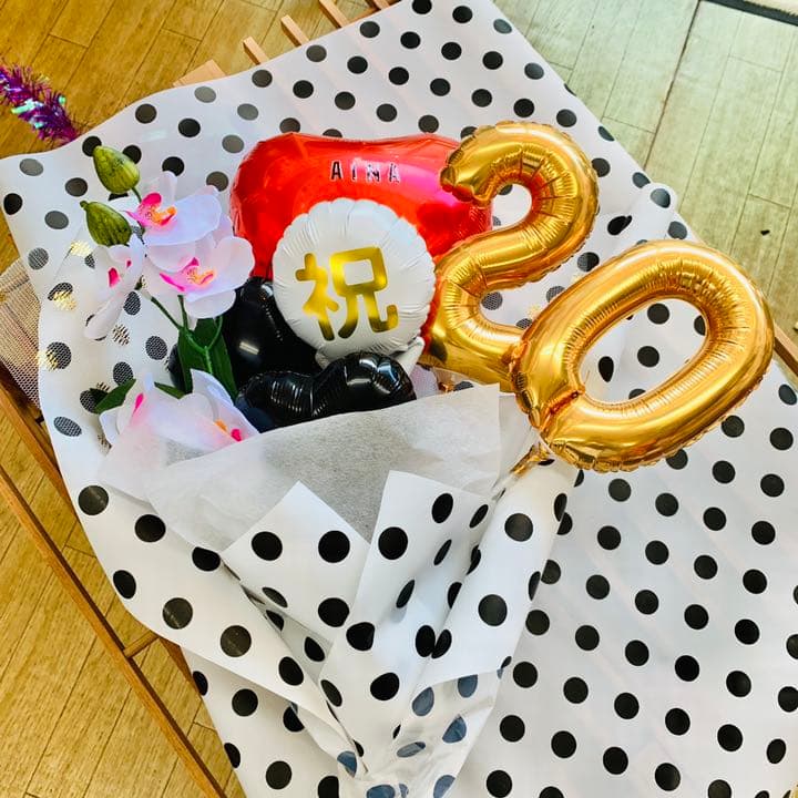 バルーンブーケ　他　おむつケーキ