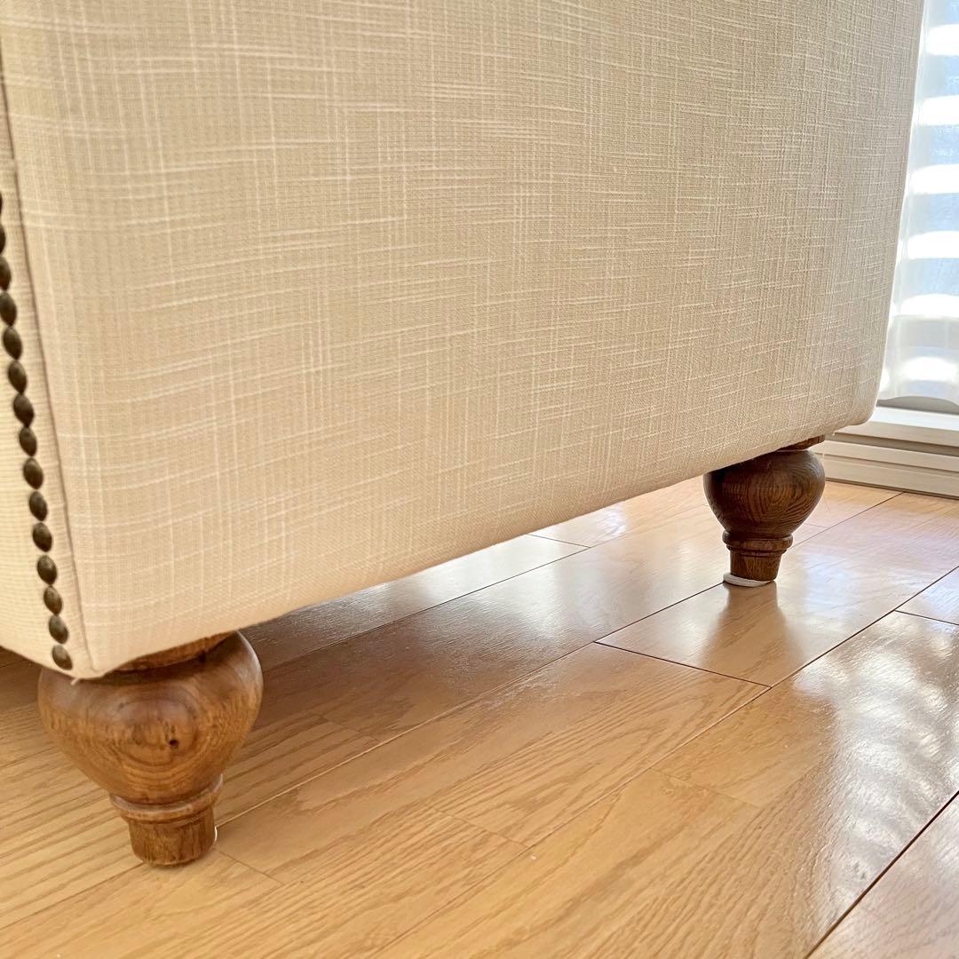 激レア【完売】kinoチェスターフィールドスタイル ラブソファー 破格