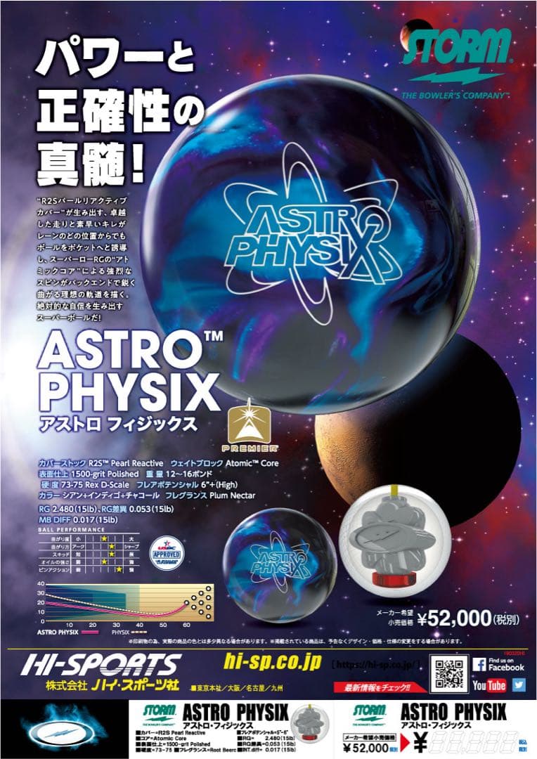 メルカリ市セール✨ 【美品】 アストロフィジックス 15ポンド プラグ無し