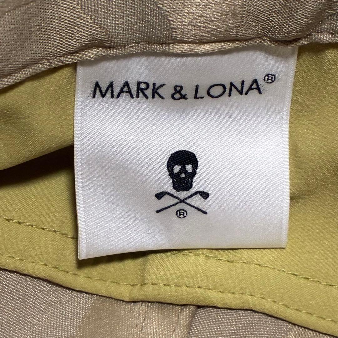 MARK & LONA 現行 刺繍 金 ゴールド 金刺繍 ハーフパンツ ゴルフ