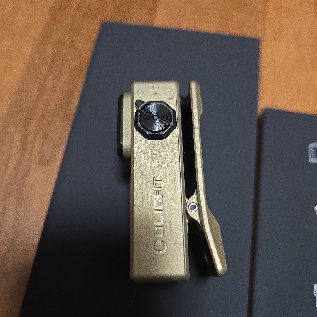 OLIGHT Oclip Ultra OAL オリーブ トポ オーライト美品