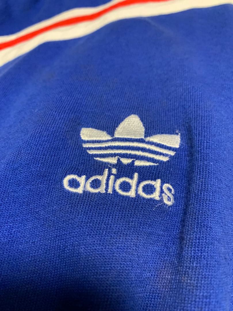 レア　adidas 86'メキシコワールドカップ 復刻版フランス代表サッカー