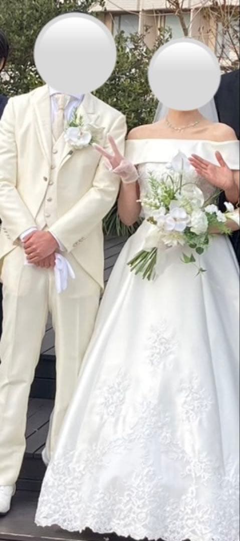ウェディングブーケ　ブートニア　挙式　披露宴　造花