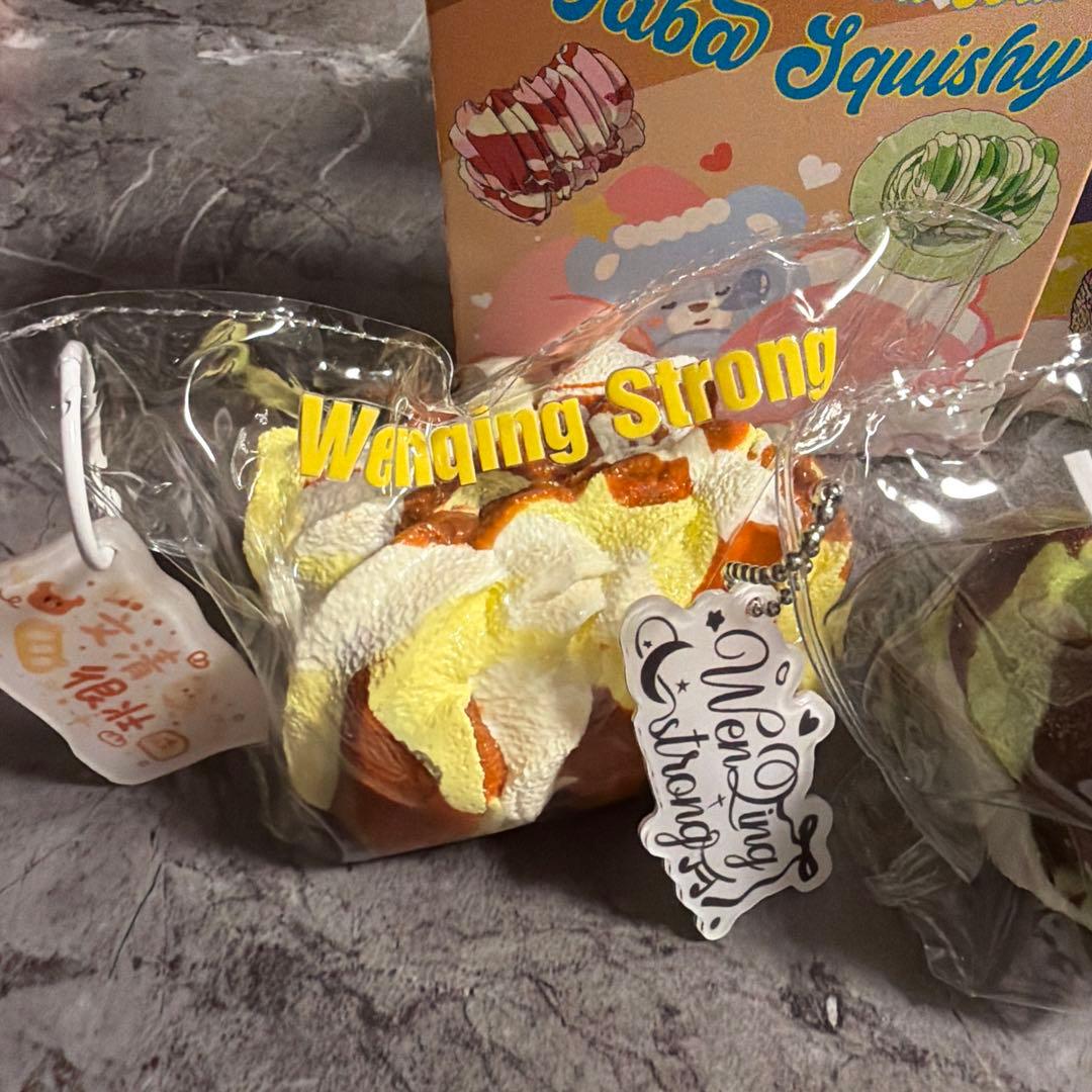 Wenong Strong 文清タオルロール　かき氷 ドバイチョコ チョコレモン