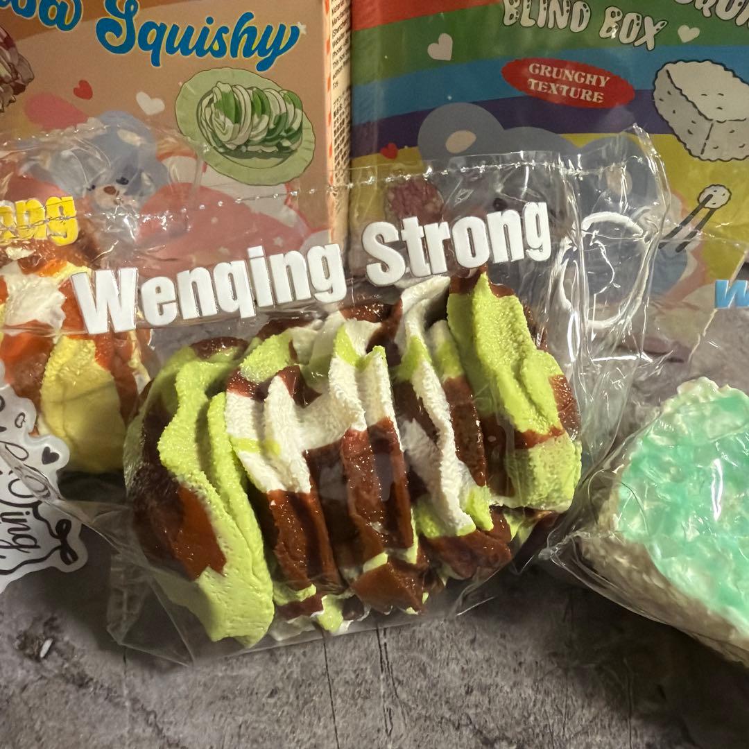 Wenong Strong 文清タオルロール　かき氷 ドバイチョコ チョコレモン