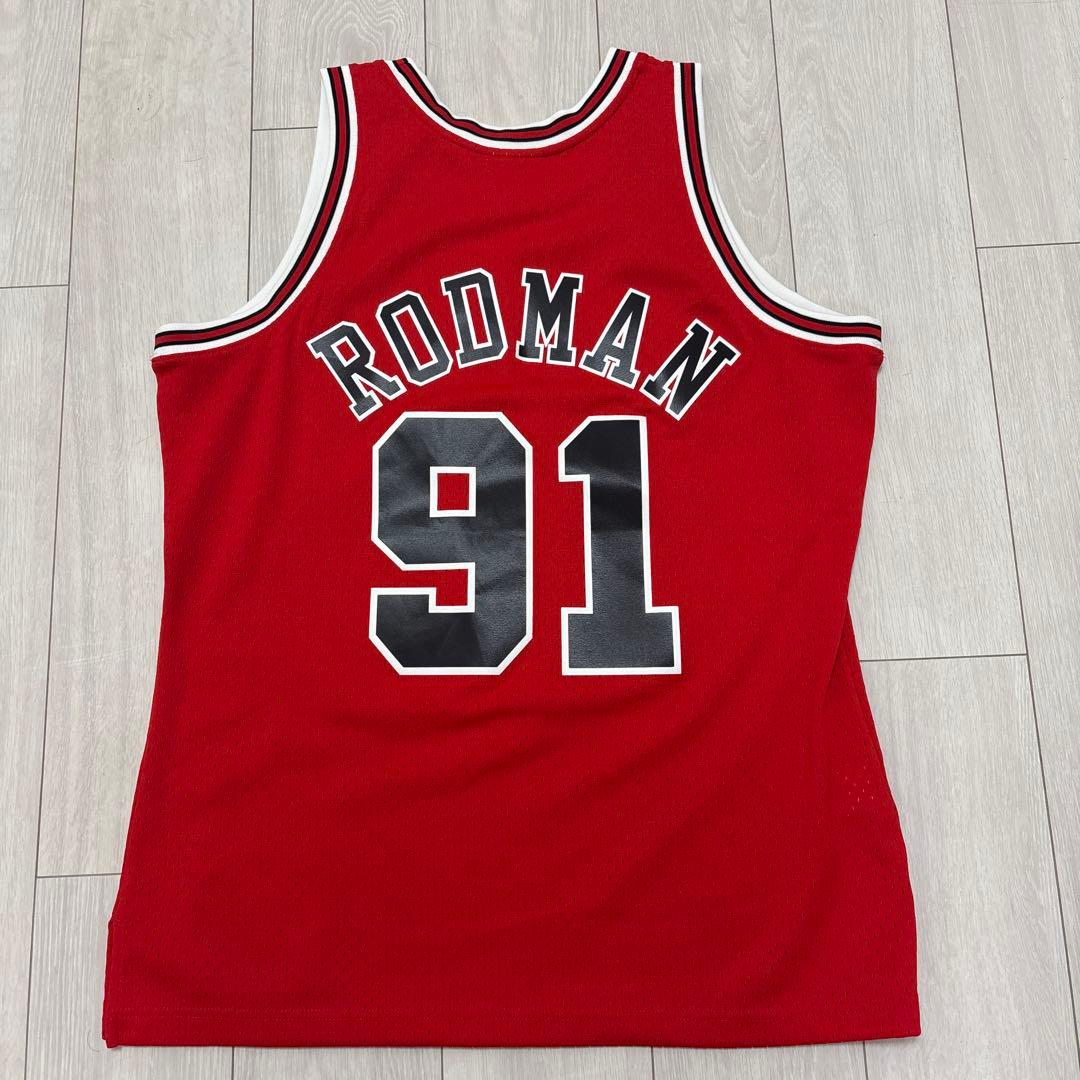 BULLS DENNIS RODMAN 91 ユニフォーム
