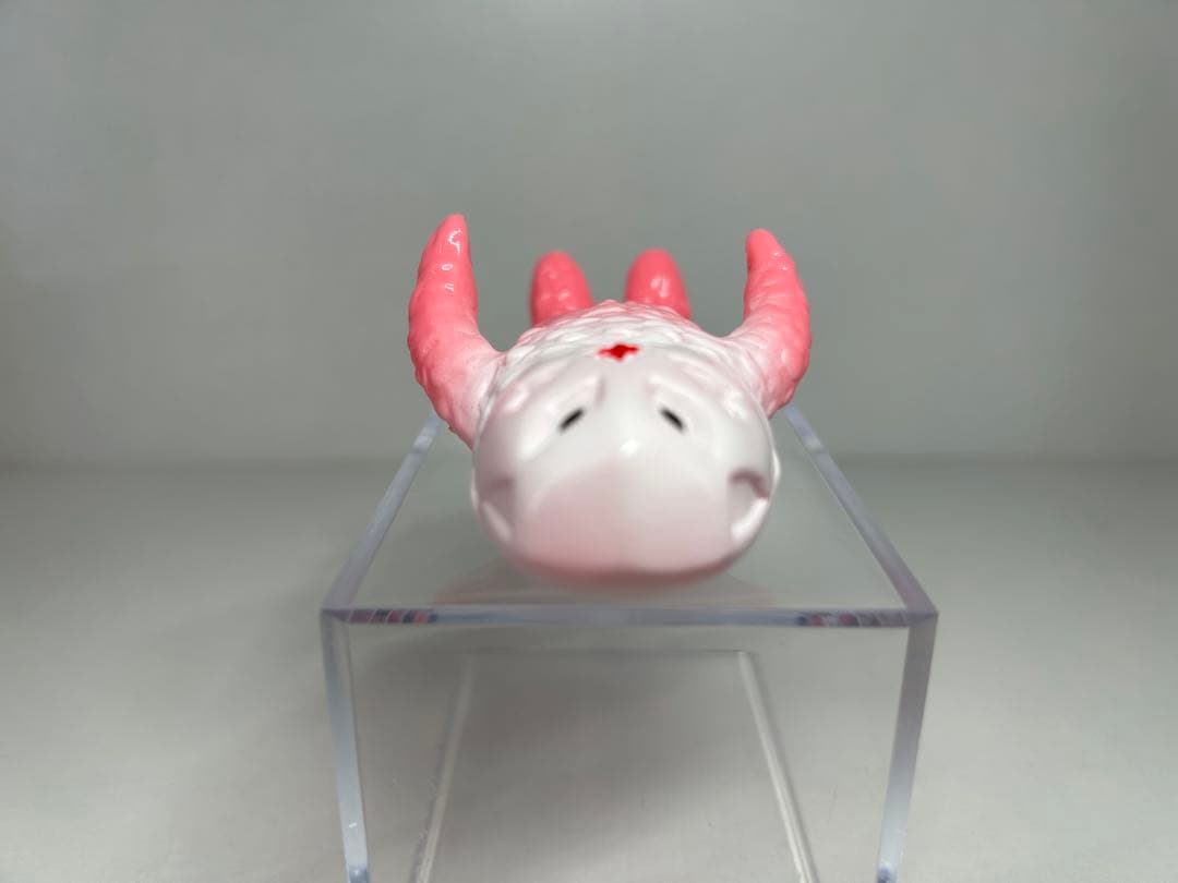やまなや ザラブ星人　復刻　ブルマァク　ミニソフビ 桃色成型　ピンク　怪獣