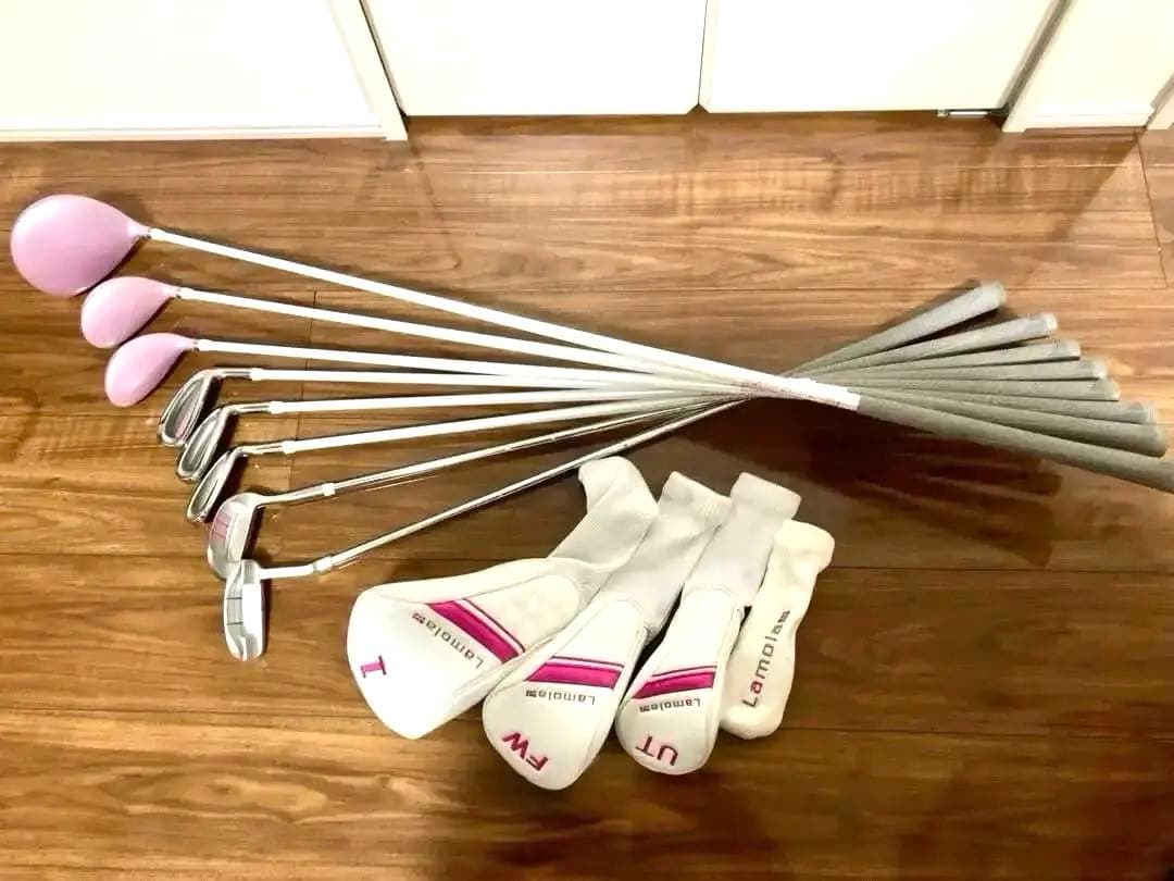 【美品】SRIXON レディースゴルセット 送料込み⭐️ヘッドカバー4つ付き！