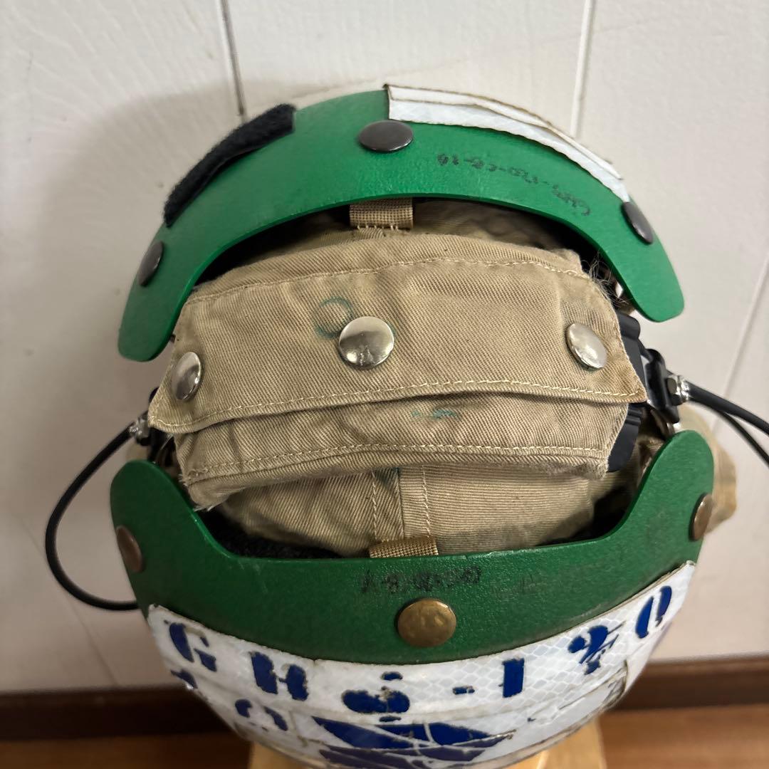 米軍実物　FLIGHT DECK CREWMAN'S HELMETSヘッドセット