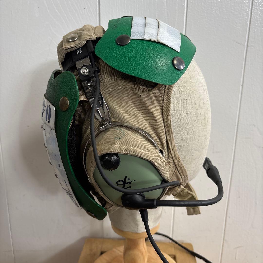 米軍実物　FLIGHT DECK CREWMAN'S HELMETSヘッドセット