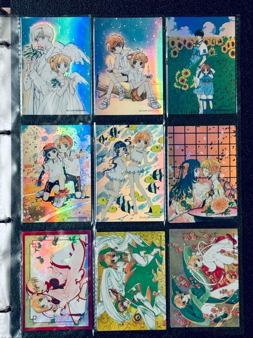 ✨️極美品✨️カードキャプターさくら トレーディングカード原作版 バインダー付き ②