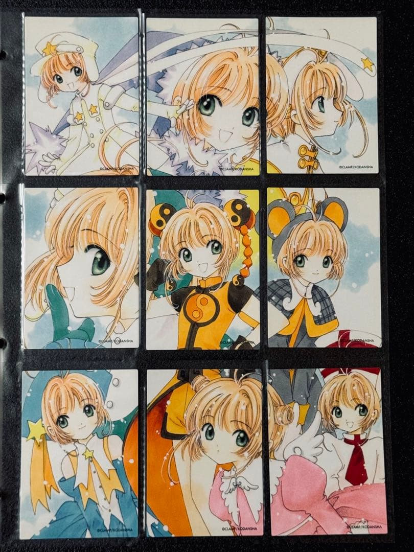 ✨️極美品✨️カードキャプターさくら トレーディングカード原作版 バインダー付き ②