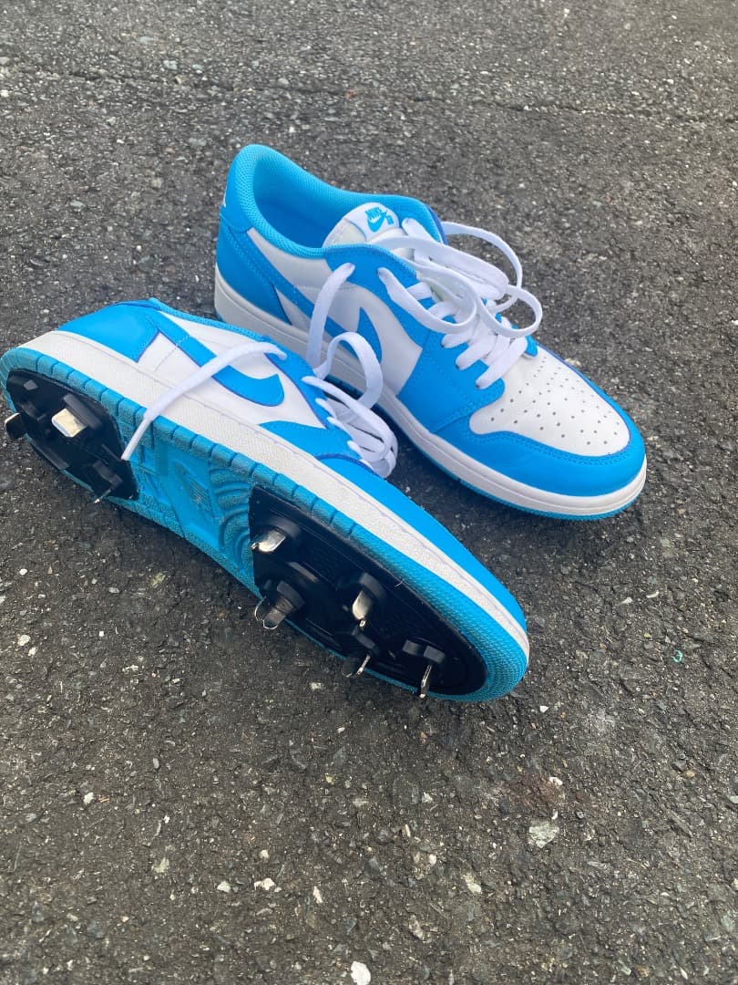 ジョーダン1 unc スパイク カスタムクリーツ