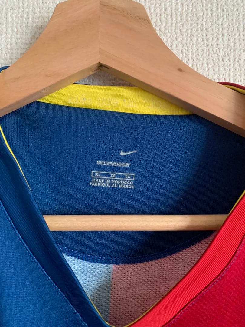 FC Barcelona RONALDINHO 10 長袖シャツ M