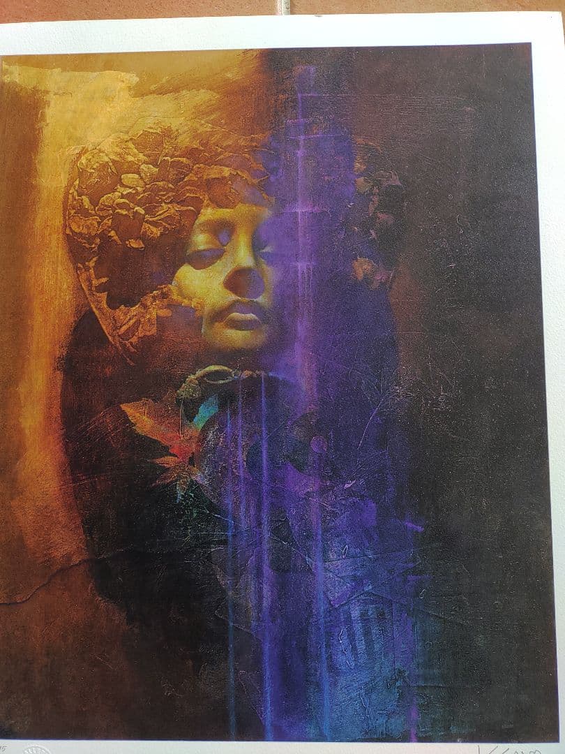 佐野一彦　ジクレー版画　「幻想」
