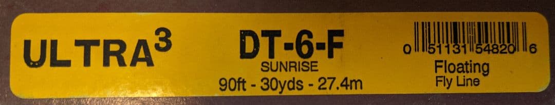 フライラインUltra3-27.4m DT-6-F
