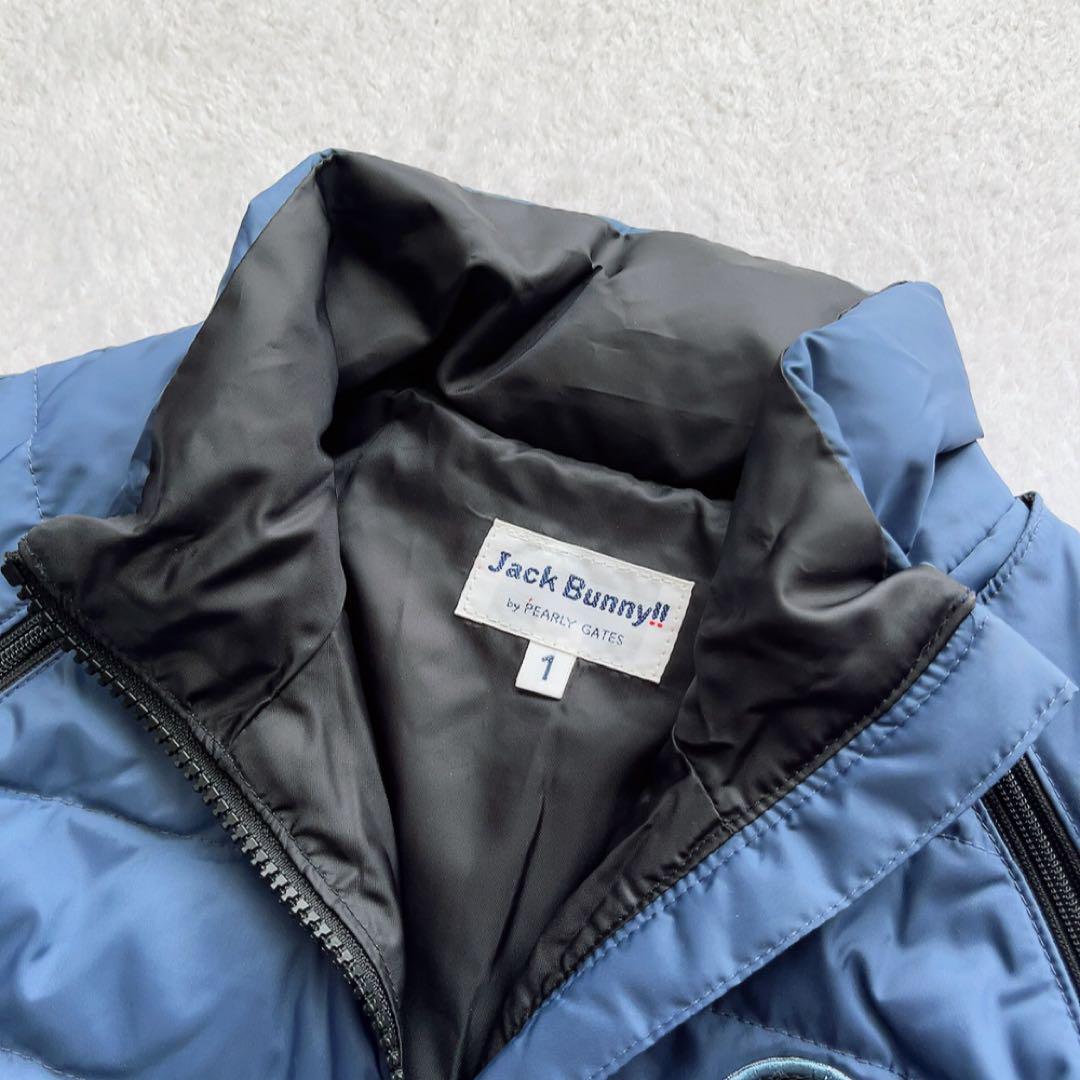 極美品　ジャックバニー　２WAY　ダウン　ジャケット　ベスト　ブルー