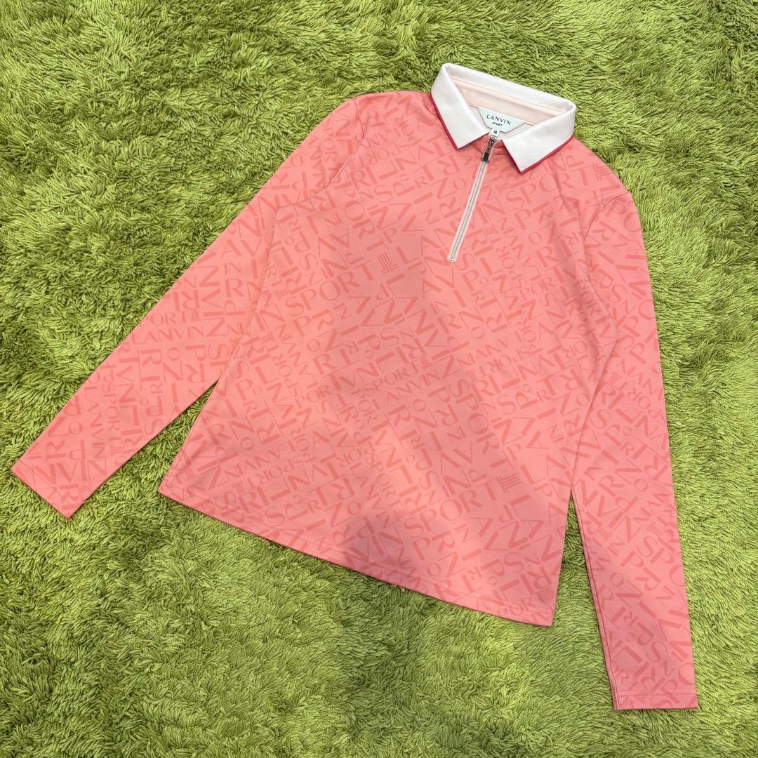 LANVIN SPORT ランバンスポール 長袖シャツ ハーフジップシャツ 38