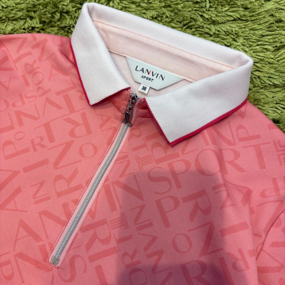LANVIN SPORT ランバンスポール 長袖シャツ ハーフジップシャツ 38