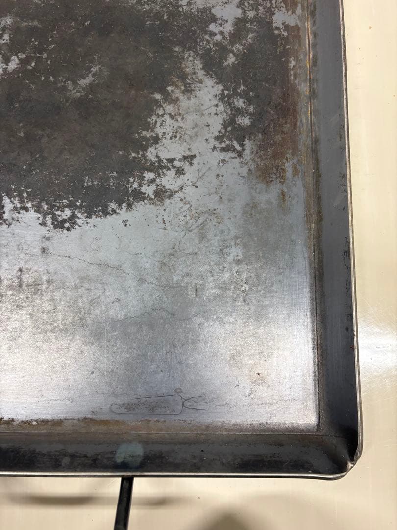 【業務用 鉄板 2枚セット】BBQ・鉄板焼き用 大型 65×45cm 厚み6mm