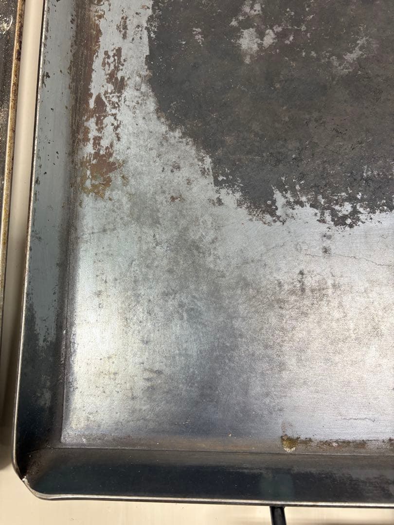 【業務用 鉄板 2枚セット】BBQ・鉄板焼き用 大型 65×45cm 厚み6mm